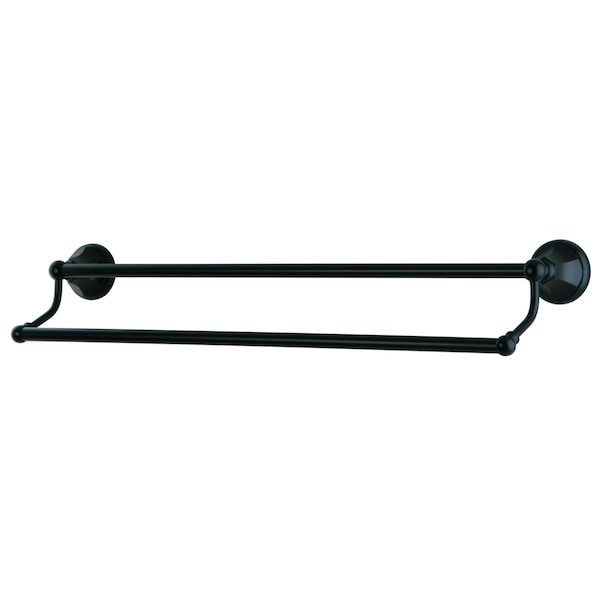 Metropolitan 24" Dual Towel Bar, Oil Rubbed Bronze